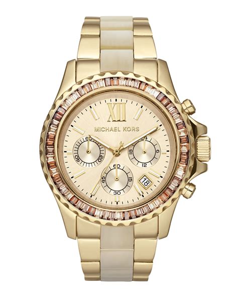 gold glitz michael kors watch|Michael Kors gold watches.